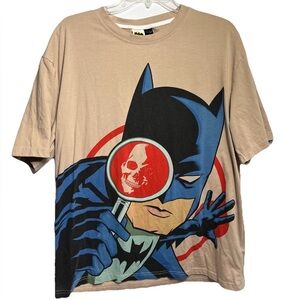 Men's Size Large Batman Graphic T-Shirt Romwe Apparel Men's Batman Comic Print
